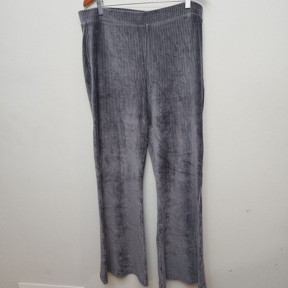 Aerie Gray Ribbed Leggings